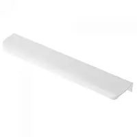 Ручка мебельная алюминиевая HEXA 160мм/190мм, белый матовый — купить оптом и в розницу в интернет магазине GTV-Meridian.